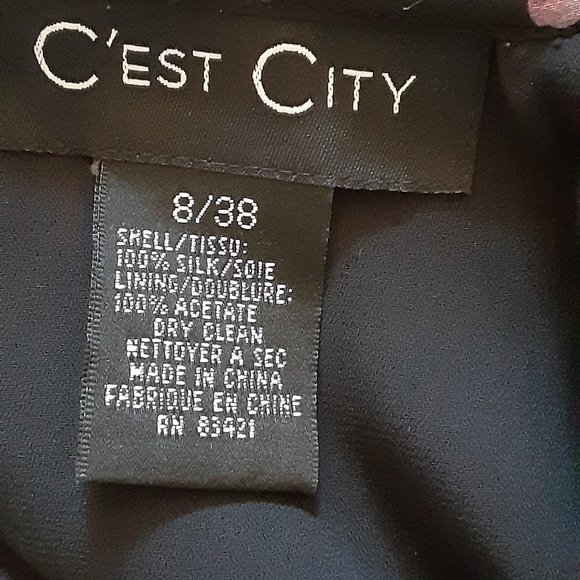 100% Silk Designer's sample Skirt NEW, size 8/38 - Picture 8 of 13